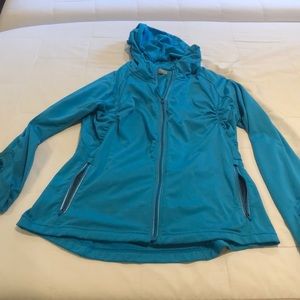 Turquoise Athleta zip up